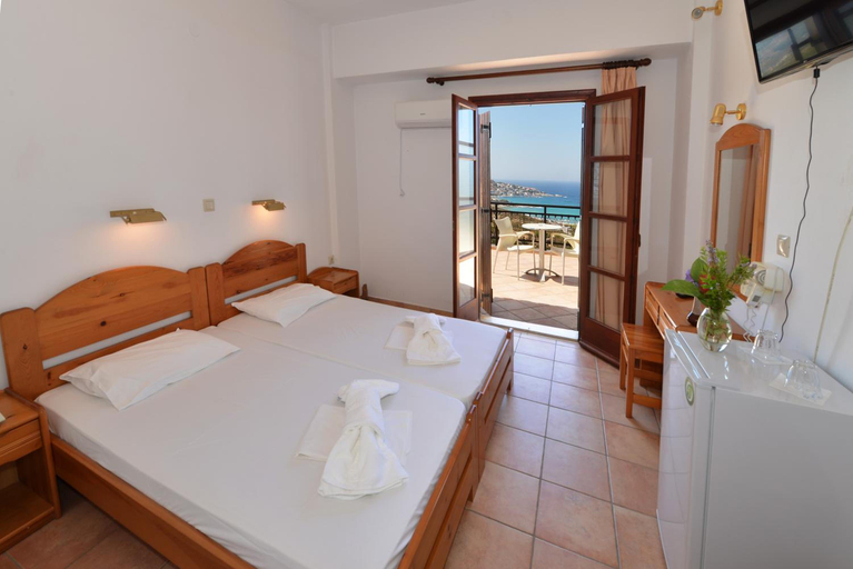 Bedroom 4, Ikaros Star Hotel, North Aegean