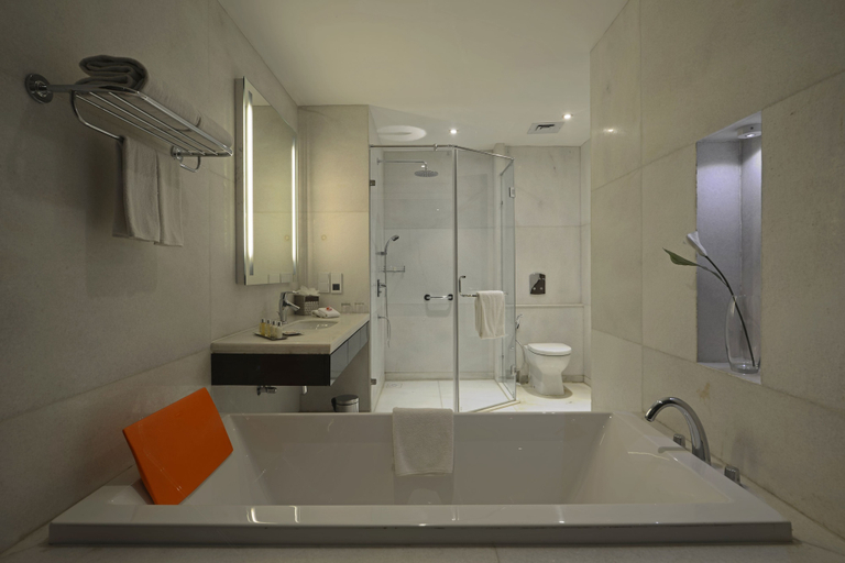 Bathroom 4, The Deltin Hotel, Daman