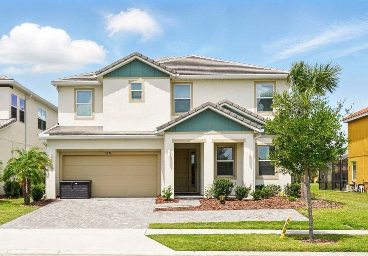 Exterior, Lake Side View Private Pool Home In Resort! 10 Bedroom Villa, Osceola