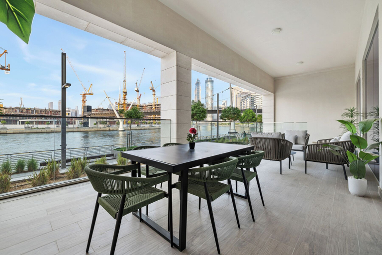 Terrace/patio 5, 2BR M Huge Terrace Direct Canal Access, Dubai