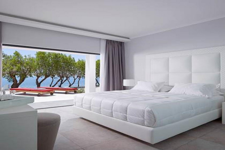 Bedroom 3, Dimitra Beach Hotel and Suites, South Aegean