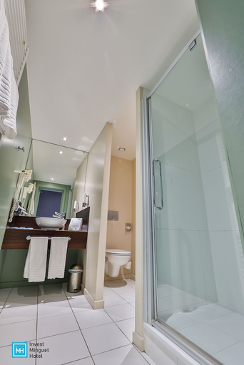 Bathroom 4, Hotel de la Couronne Liege, Liège