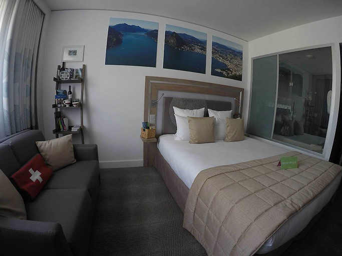 Bedroom 3, Novotel Lugano Paradiso, Lugano