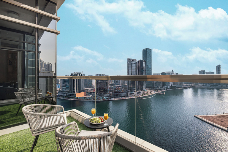 Balcony, Nine Tower Suites By Hostiva, Dubai