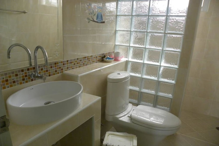 Bathroom 3, Bangchong Marina Resort, Tha Yang