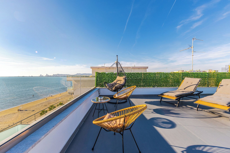 Terrace/patio 2, The Ultimate Jacuzzi Penthouse by PS, Durrësit