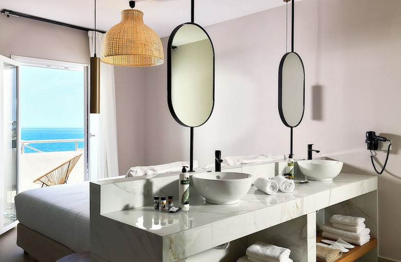 Bathroom 4, Lotus Rise Hotel - Adults Only, Crete
