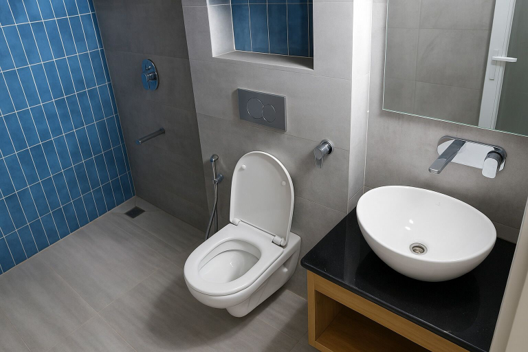 Bathroom, Kafal Pako Resort – Himalayan View Resort In Mukteshwar, Nainital