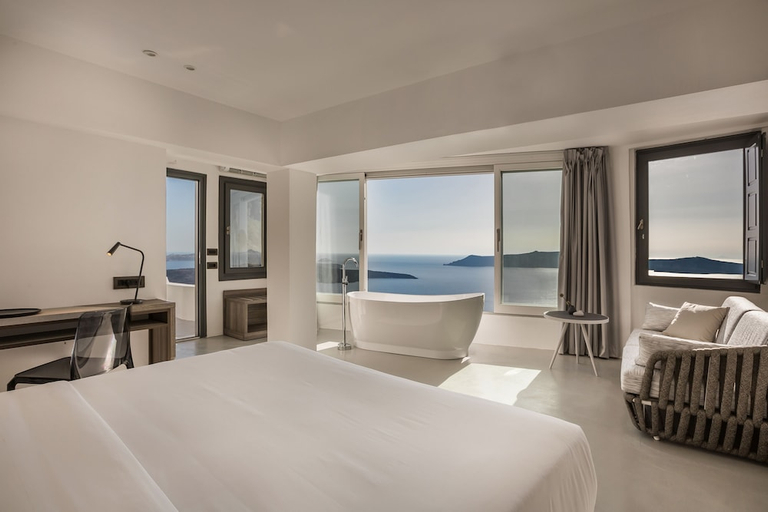 Bedroom 2, Sunrocks Hotel - Adults Only, South Aegean
