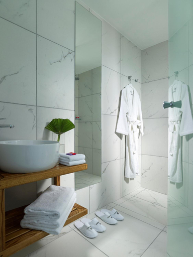 Bathroom 4, Dimitra Beach Hotel and Suites, South Aegean