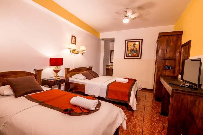 Bedroom 2, Hotel Amon Real, San José
