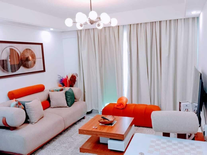 Living area 5, Orchid Residency View Palace Apartment, Westlands