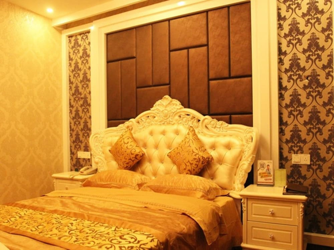 Bedroom 2, Greentree Inn Zhangjiakou Xiahuayuan District Xinchen Road Express Hotel, Zhangjiakou