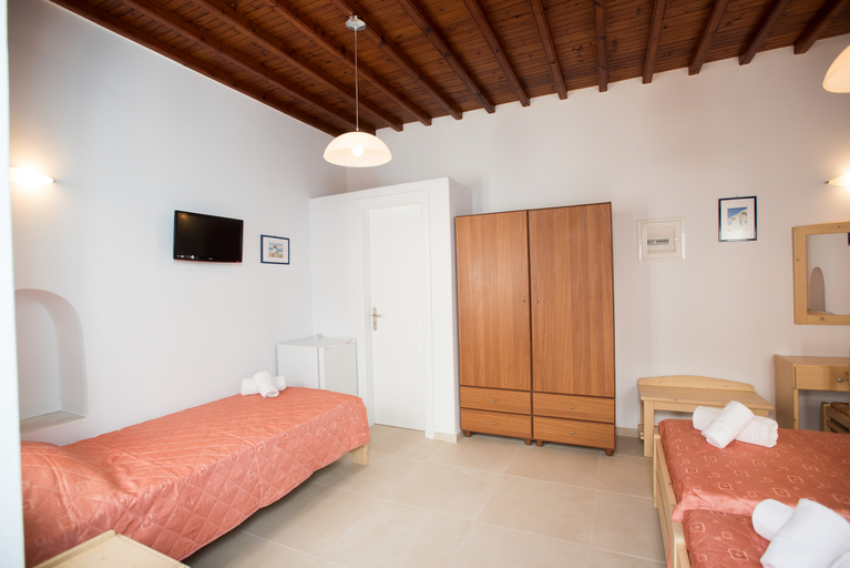 Bedroom 3, Florance Rooms, South Aegean