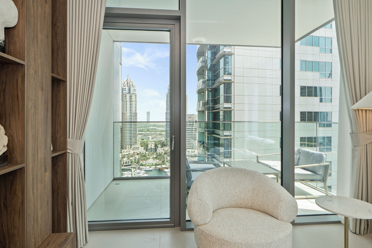 Living area 3, Experience 2BR Luxury Living LIV Marina, Dubai