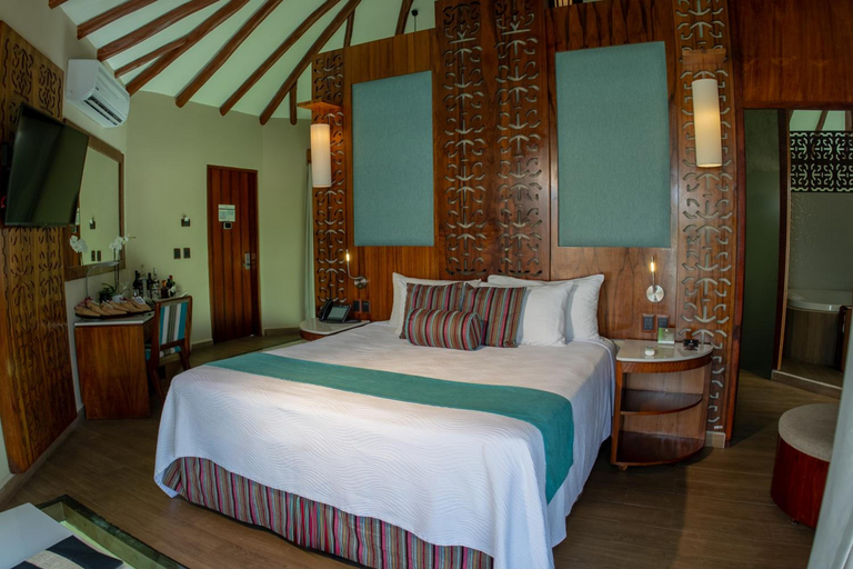 Bedroom 3, Palafitos Overwater Bungalows, All & More Inclusive - Adults Only - All inclusive, Cozumel