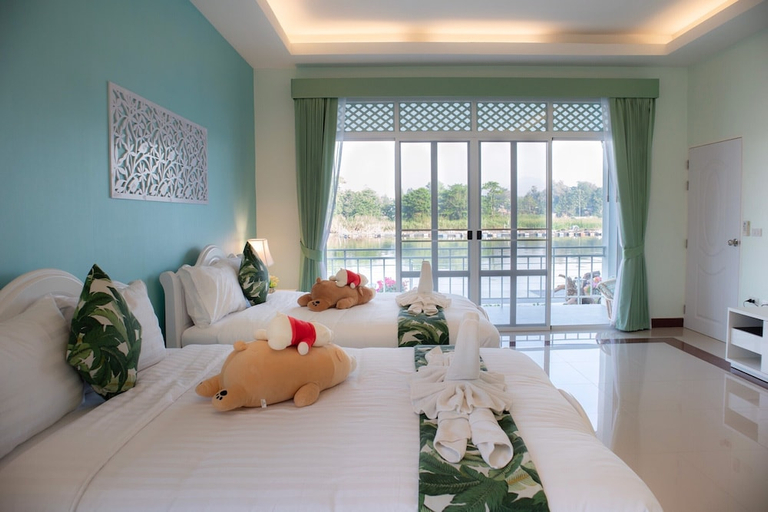 Bedroom 2, Tubtim Siam River Kwai Resort, Muang Kanchanaburi