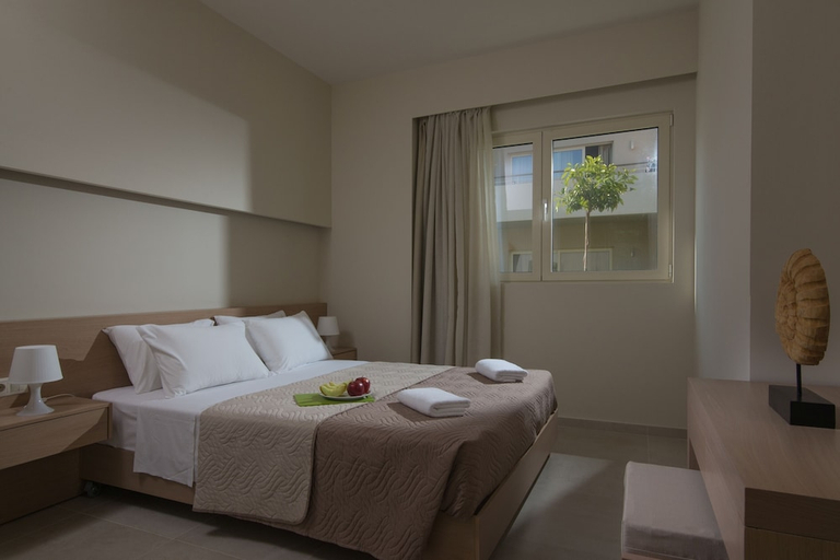 Bedroom 4, Ourania Apartments, Crete