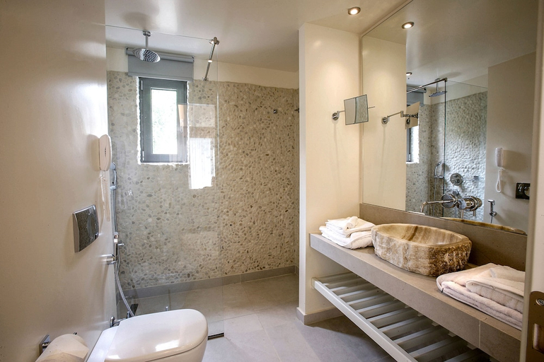 Bathroom 5, Rodostamo Hotel & Spa - Adults friendly, Ionian Islands