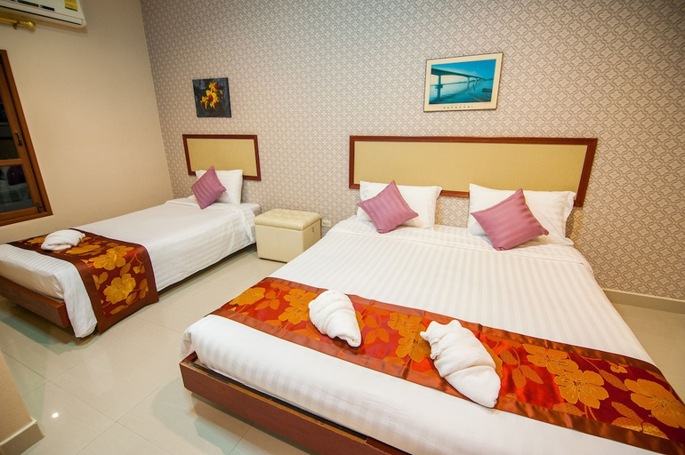 Bedroom 2, Nongkhai Tavilla Hotel, Muang Nong Khai