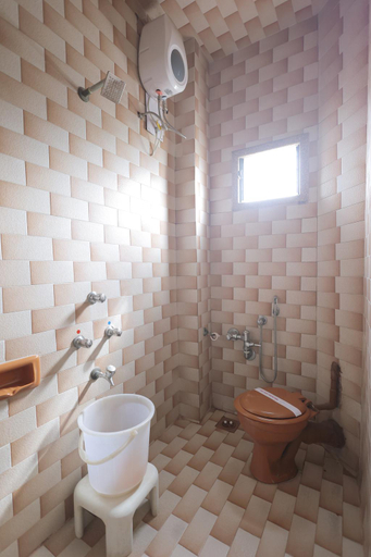 Bathroom 4, Hotel Hospice, Surat