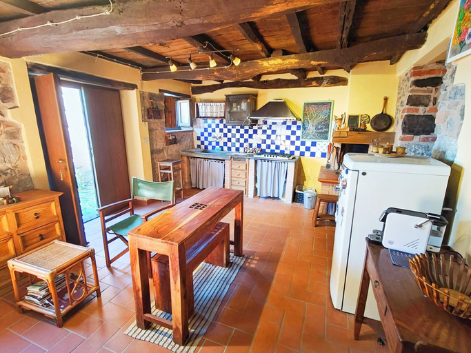 Living area 3, Casa Rosa, Lucca