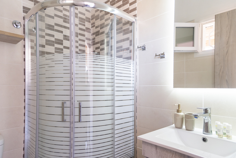 Bathroom 3, Ionian Blue Beach Hotel Adults Friendly, Ionian Islands