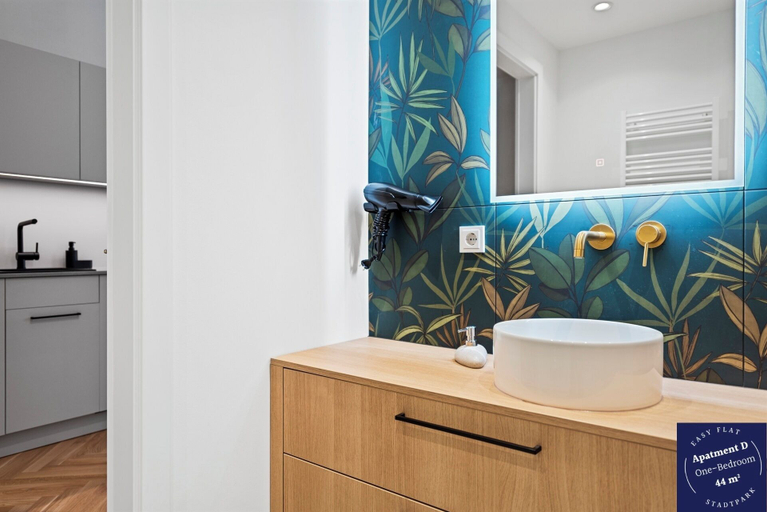 Bathroom 3, easy-flat Stadtpark - Premium AC Apartments, Wien