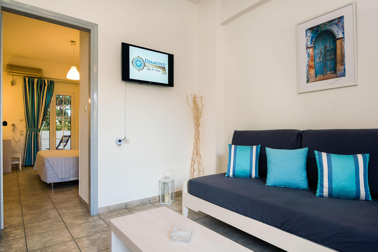 Bedroom 2, Diamond Apartments and Suites, Crete