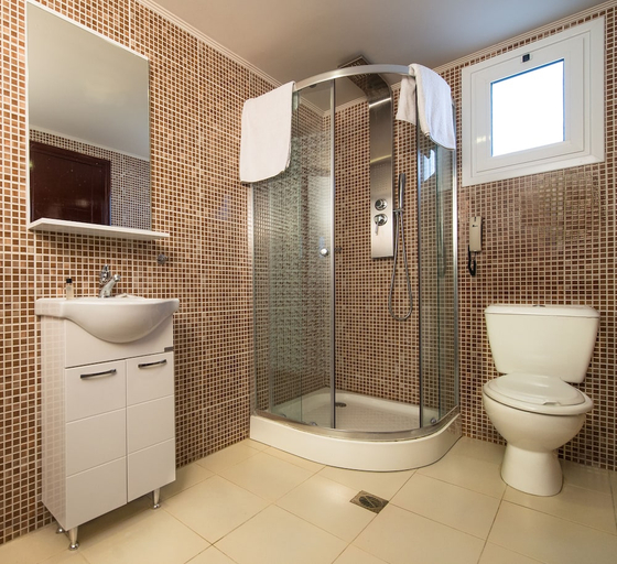 Bathroom 4, Anavadia Hotel, South Aegean