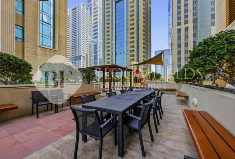 Outdoor dining, 5711 Bloomfields 2BR  Elite Residence, Dubai