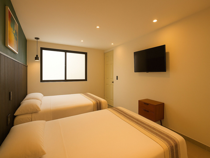 Room 5, COLLECTION O HOTEL CONCRETA 199 Mexico City, Mexico City