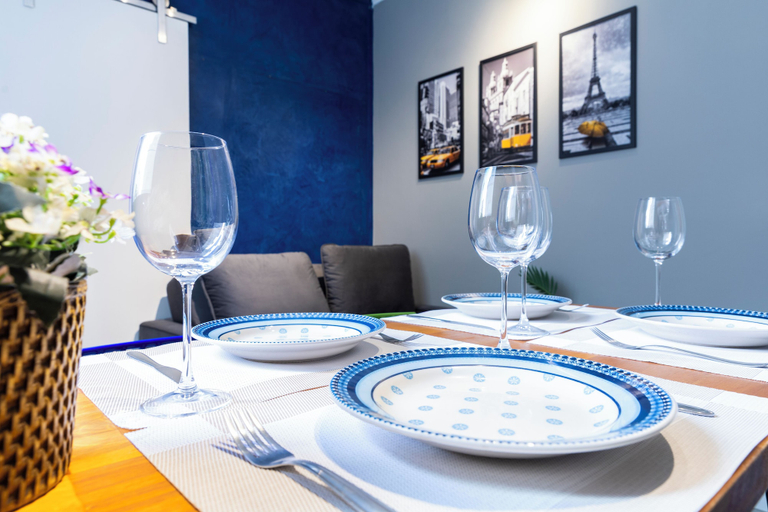 Dining room 2, Moderno no Gonzaga a 400m da praia c AC, Santos