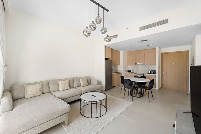 Living area 2, 1BR Balcony & Luxury Amenities, Dubai
