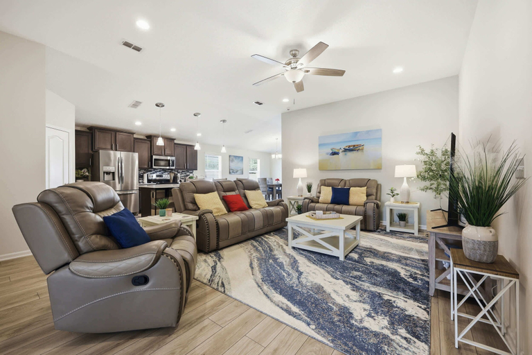 Living area 2, Serenity by the Sea - For 6, Saint Johns