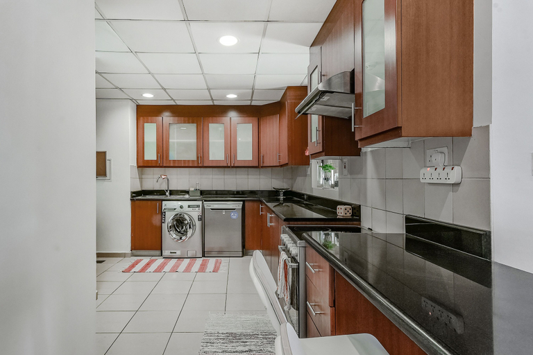 Private kitchen 2, 1BR Apartment with Marina View at Sadaf, Dubai