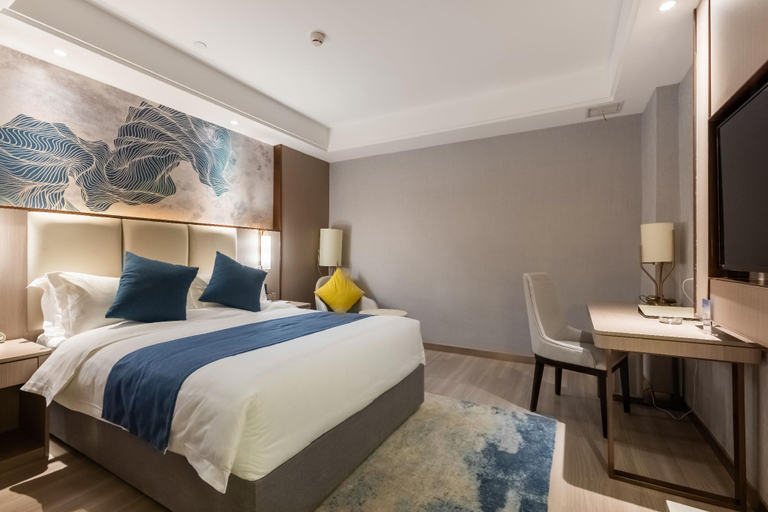 Bedroom 2, GreenTree Eastern Hotel Taizhou Gaogang North Yangzijiang Road Mingfa Square, Taizhou
