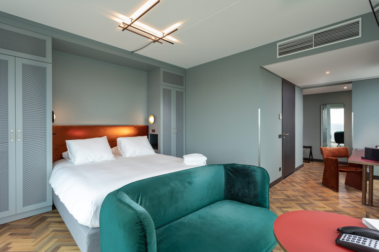 Bedroom 3, Olympic Hotel, Amsterdam
