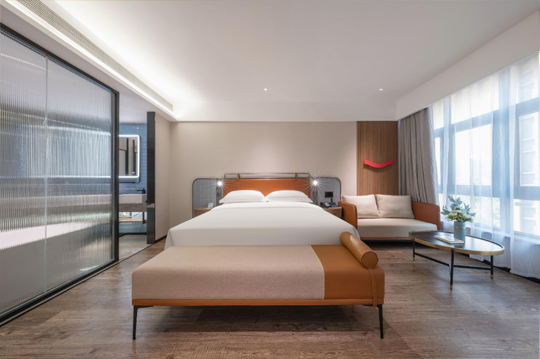 Bedroom 2, Echarm Hotel Jinan Tangye Outlets, Jinan