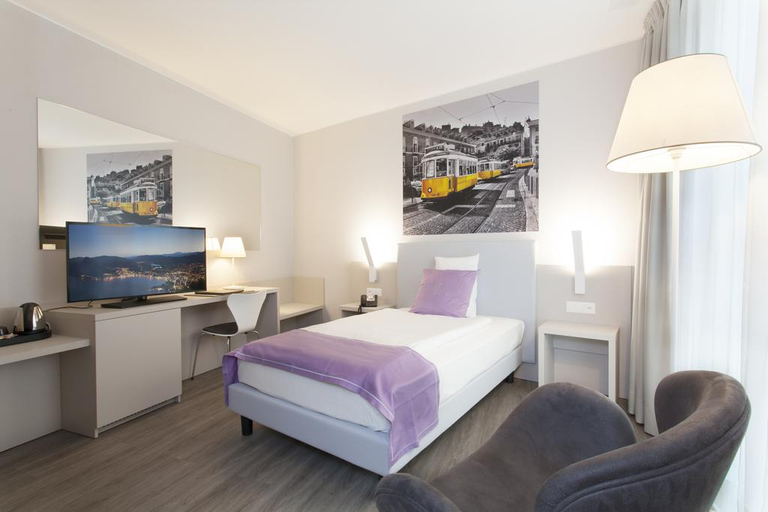 Bedroom 3, Hotel City Lugano, Lugano