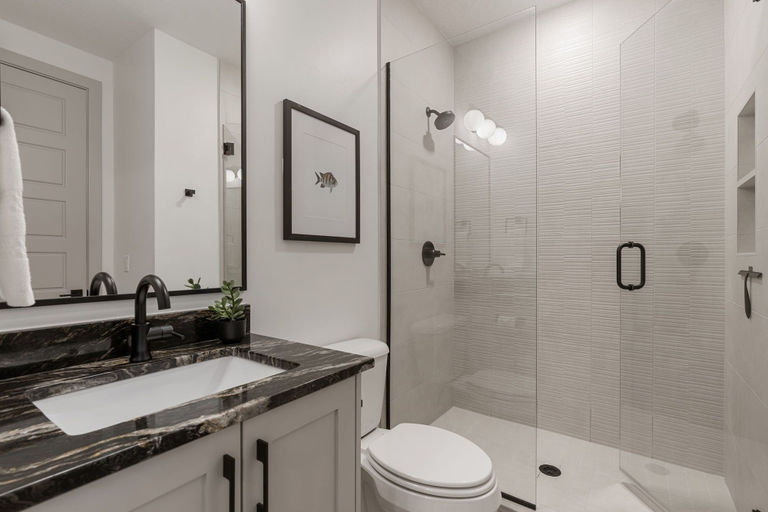 Bathroom 2, The Fish Bowl 6 Bedroom Townhouse, Washington