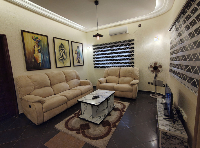 Living area 5, Merry Home, Cotonou