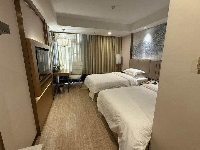 Bedroom 2, GreenTree Eastern Hotel Hebi Jun County Passenger Station, Hebi