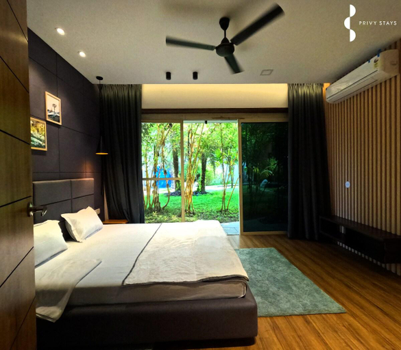 Bedroom, Privy Stays- Green Palm Villa, Raigarh