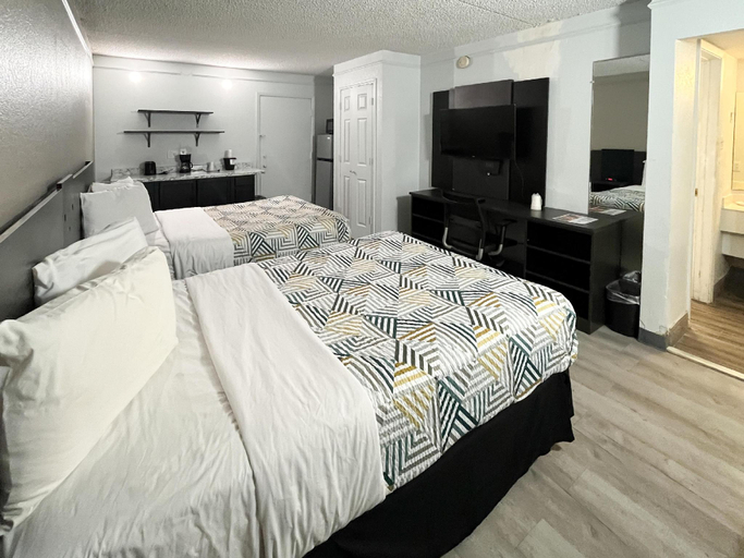 Bedroom, Motel 6 Hattiesburg, MS, Forrest
