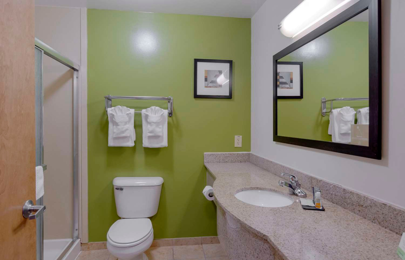 Bathroom 4, Sleep Inn & Suites Prince George near Fort Lee, Prince George