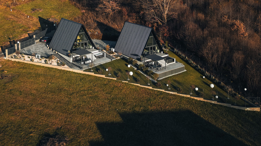 Exterior 4, Twin Vista A-Frame Cabins, Sovata