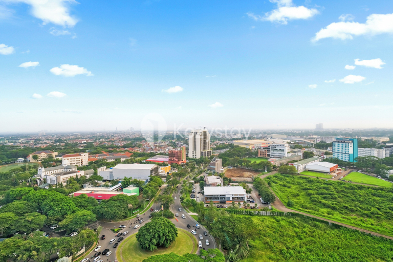 Balcony 2, Senvin by Kozystay - Alam Sutera, Tangerang