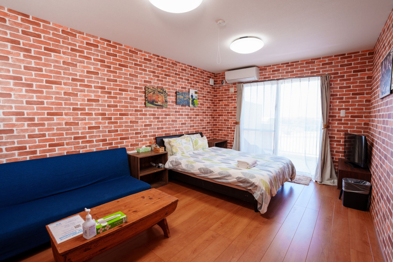 Room 3, LoveOkinawa – 180° Ocean View Onna 1DK Seaside Stay, Onna