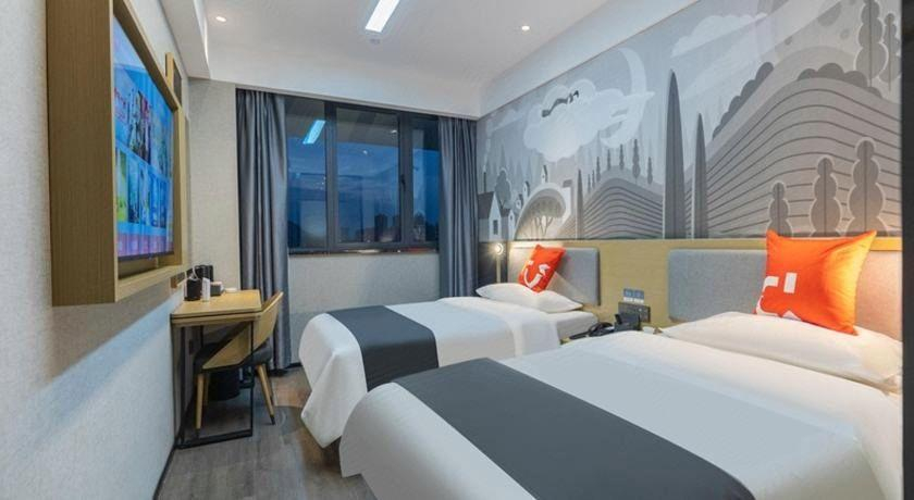 Bedroom 2, Thank Hotel Plus Shaoxing Luxun Hometown, Shaoxing